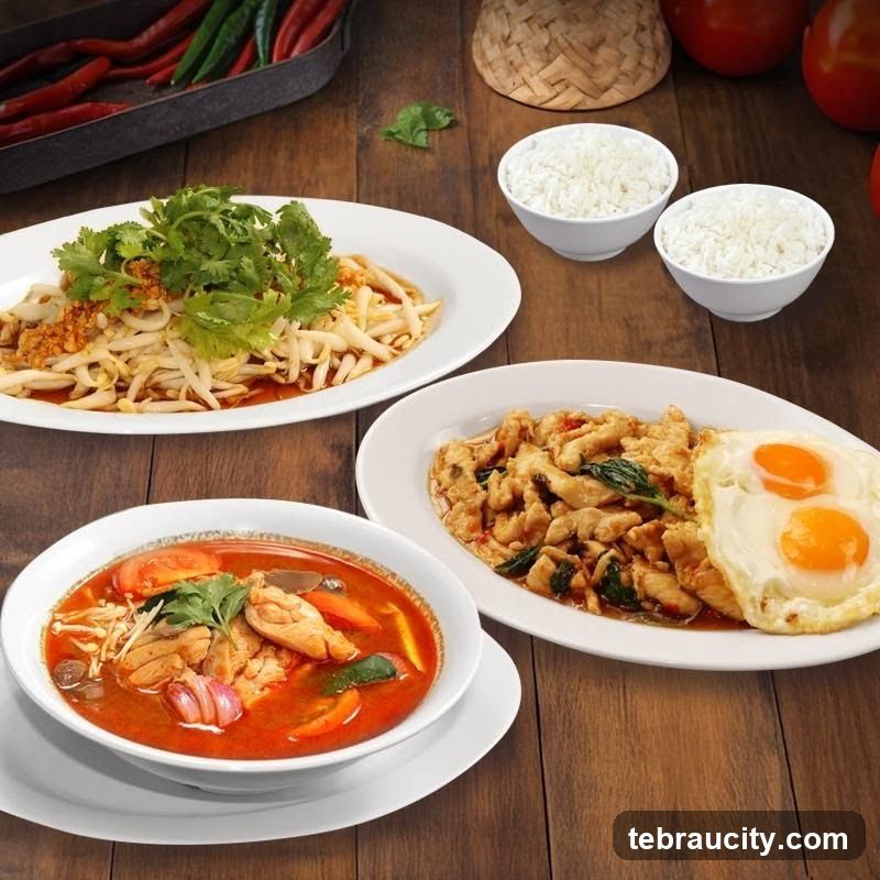Thai Food Spread