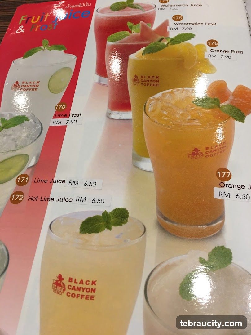 Fruit Juice & Frost