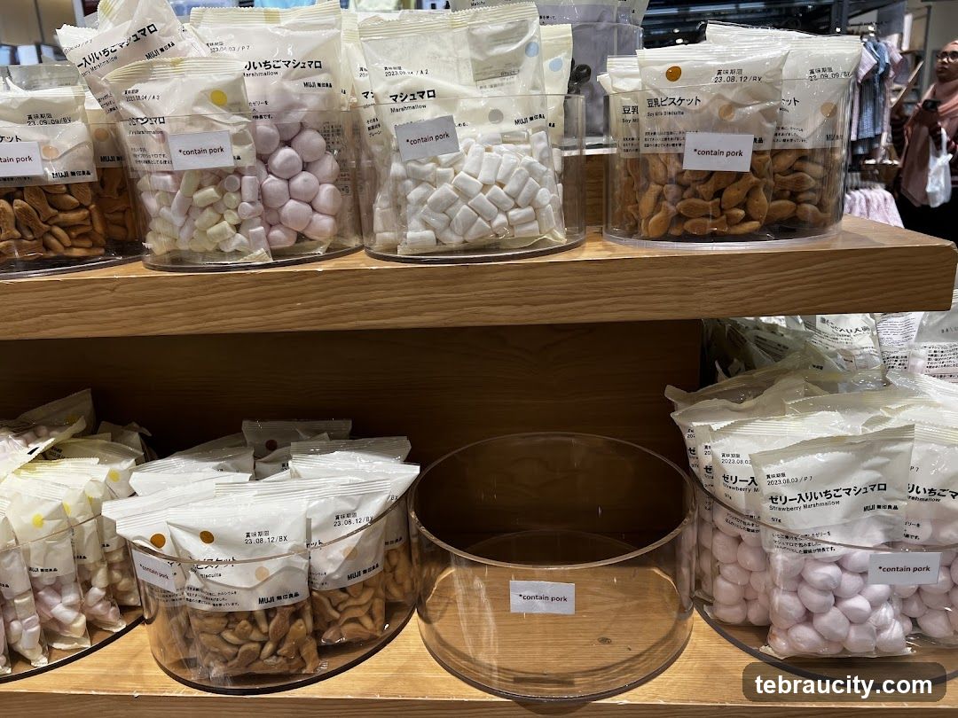 Sweets on Display