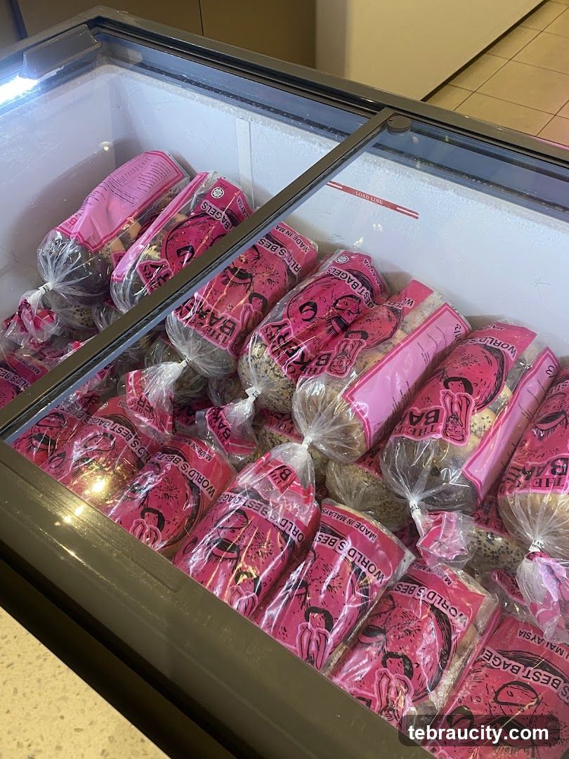 Bagels in a Freezer