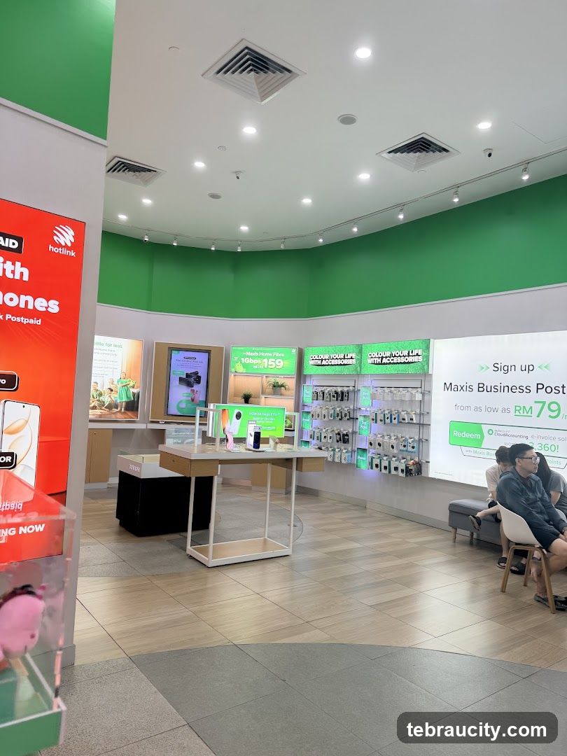 Telecommunications Store Interior