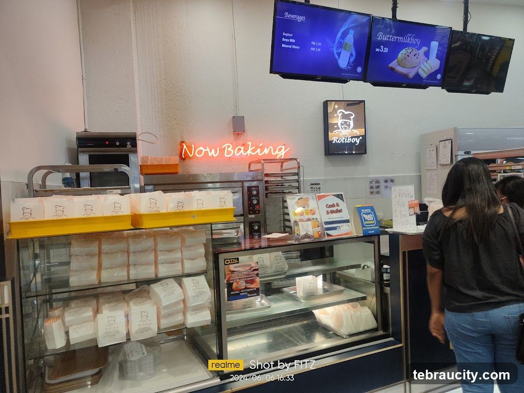 Rotiboy Bakery Interior