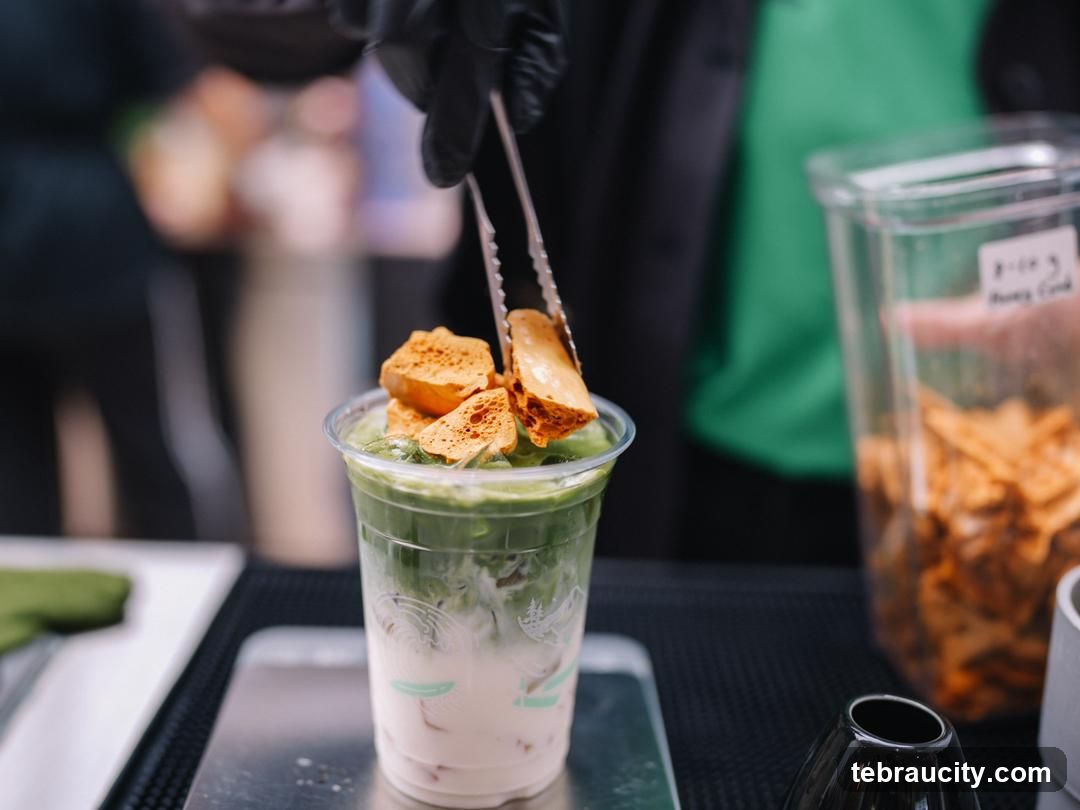 Matcha Drink Preparation