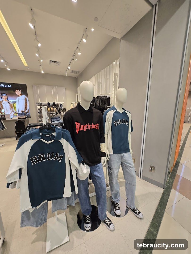 Mannequins in a clothing store