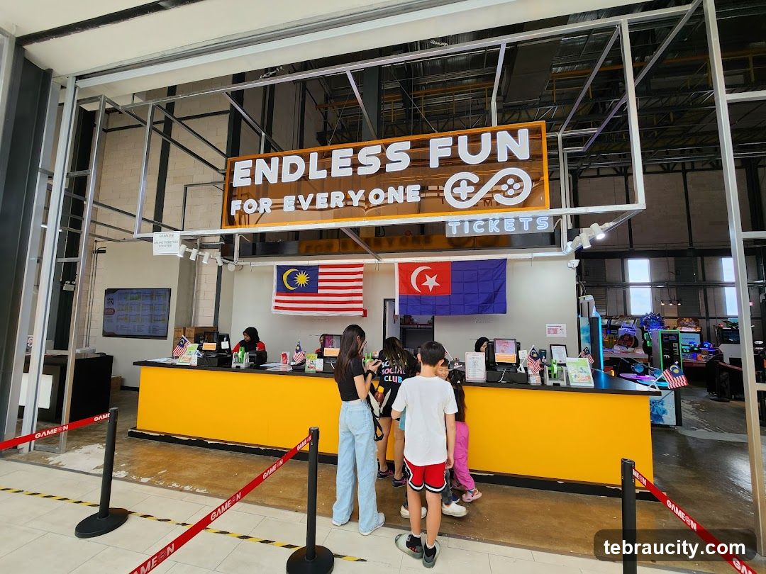 Game Zone Ticket Counter