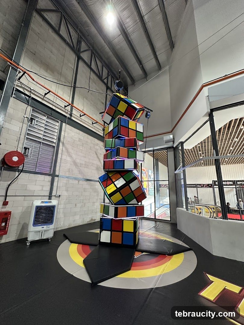 Giant Rubik's Cube Sculpture