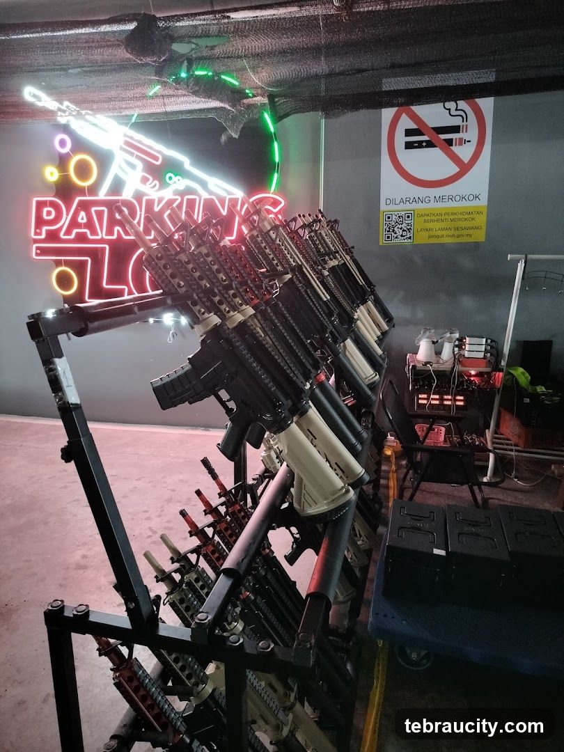 Airsoft Guns Display