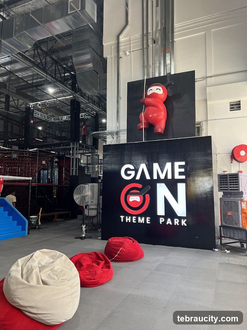 Game On Theme Park Entrance