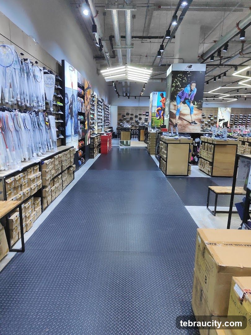Sporting Goods Store Interior