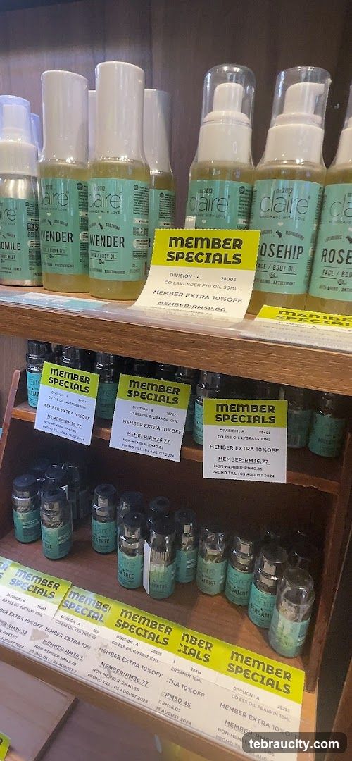 Claire Member Specials