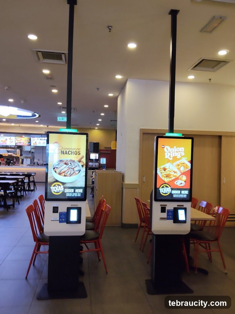 Self-order kiosks
