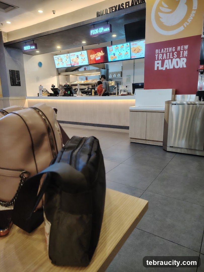 Fast Food Restaurant Counter