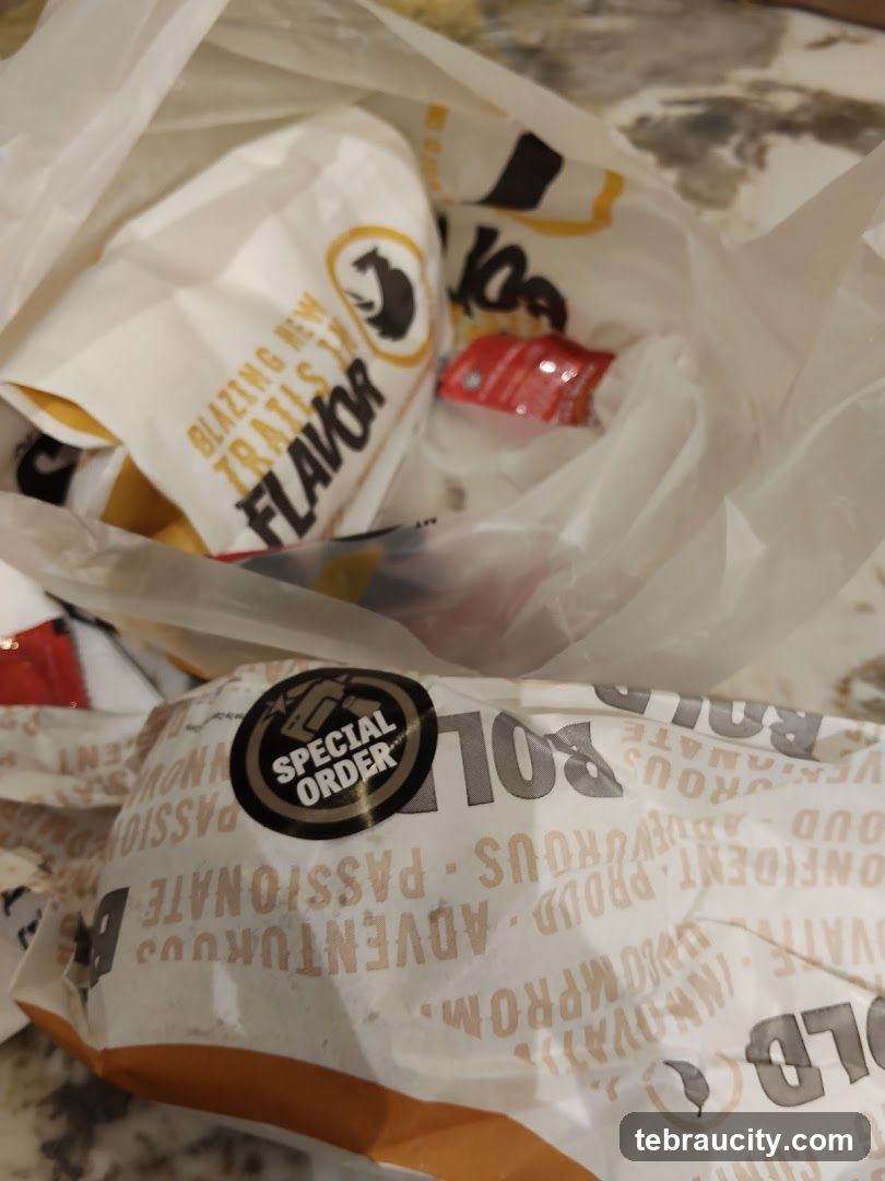 Takeout Bag Contents