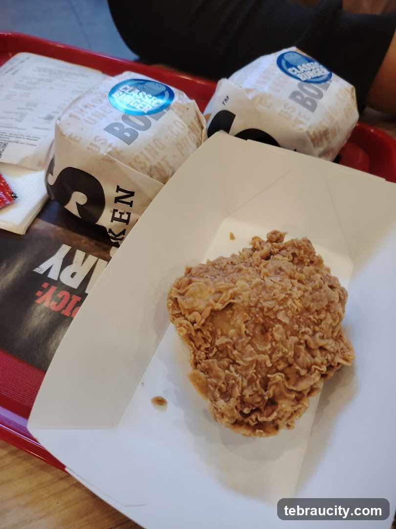 Fried Chicken and Burgers