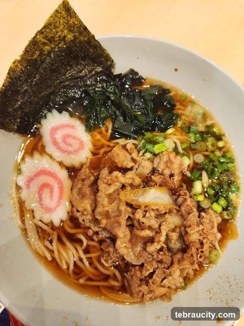Beef Ramen Bowl