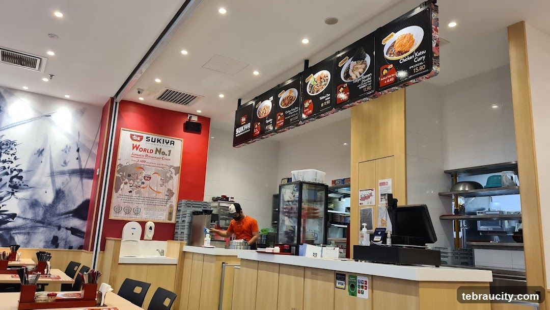 Sukiya Restaurant Interior