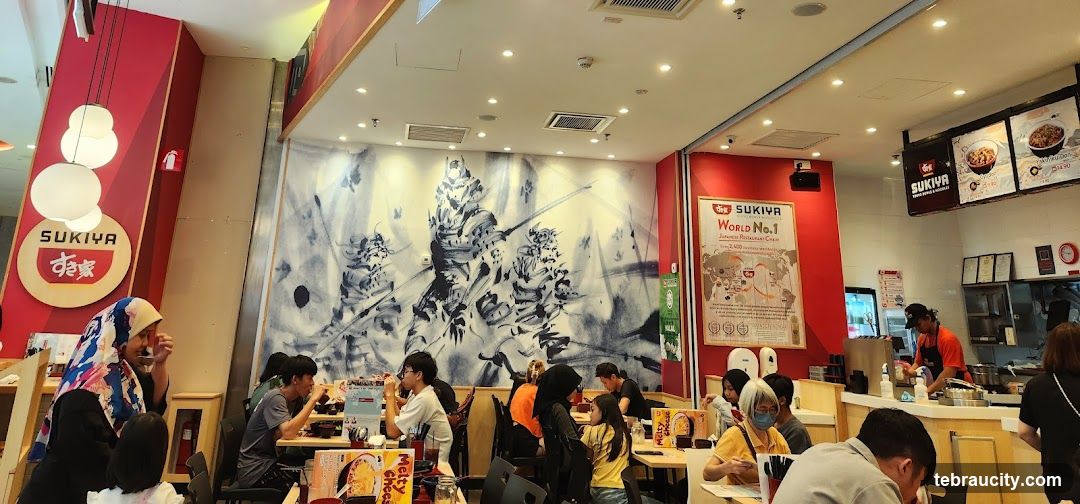 Sukiya Restaurant Interior