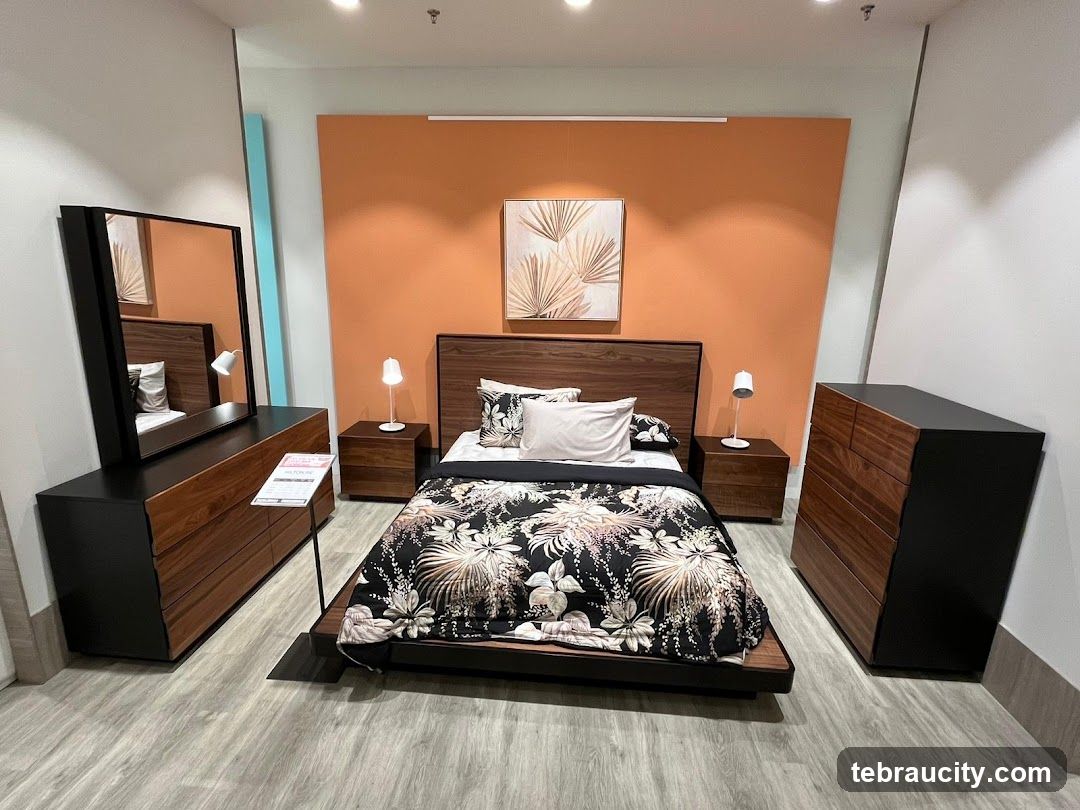 Bedroom Furniture Display