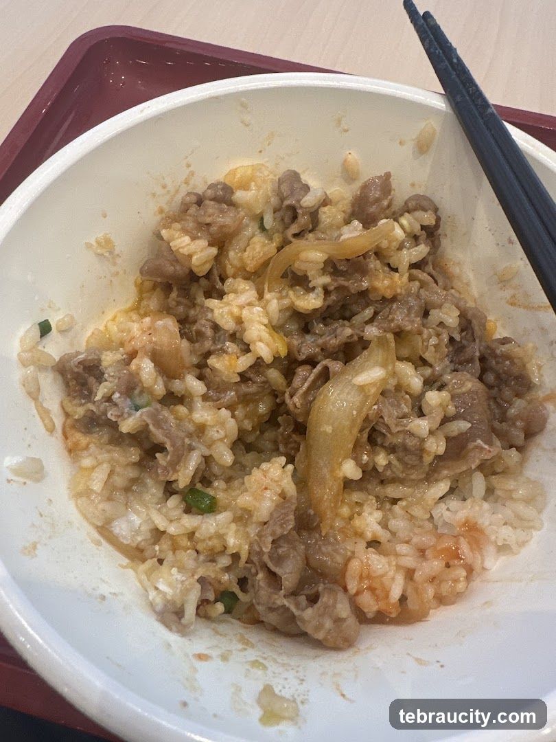 Beef and Rice Bowl