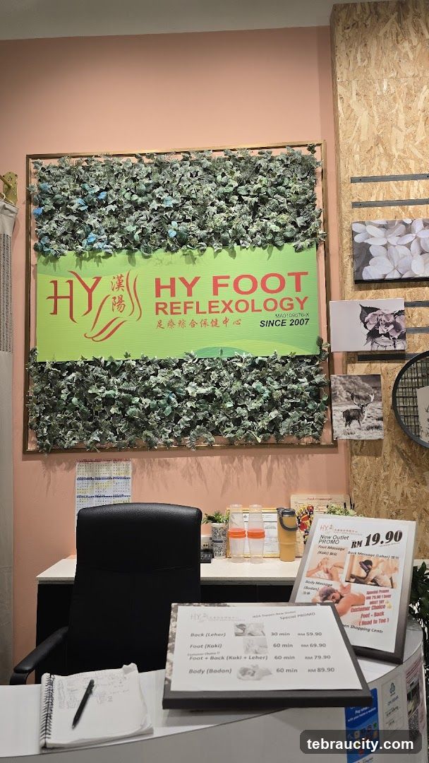HY Foot Reflexology Reception