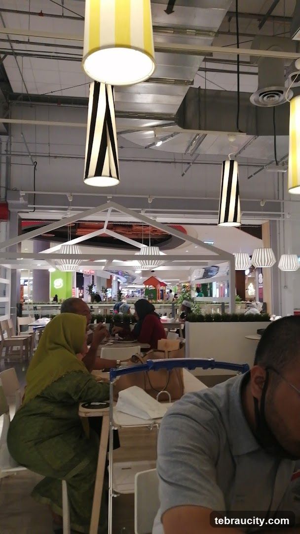 Restaurant Interior with Diners