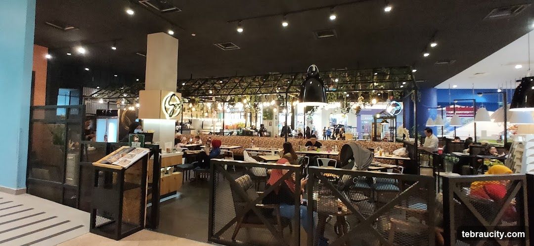 Interior of a restaurant