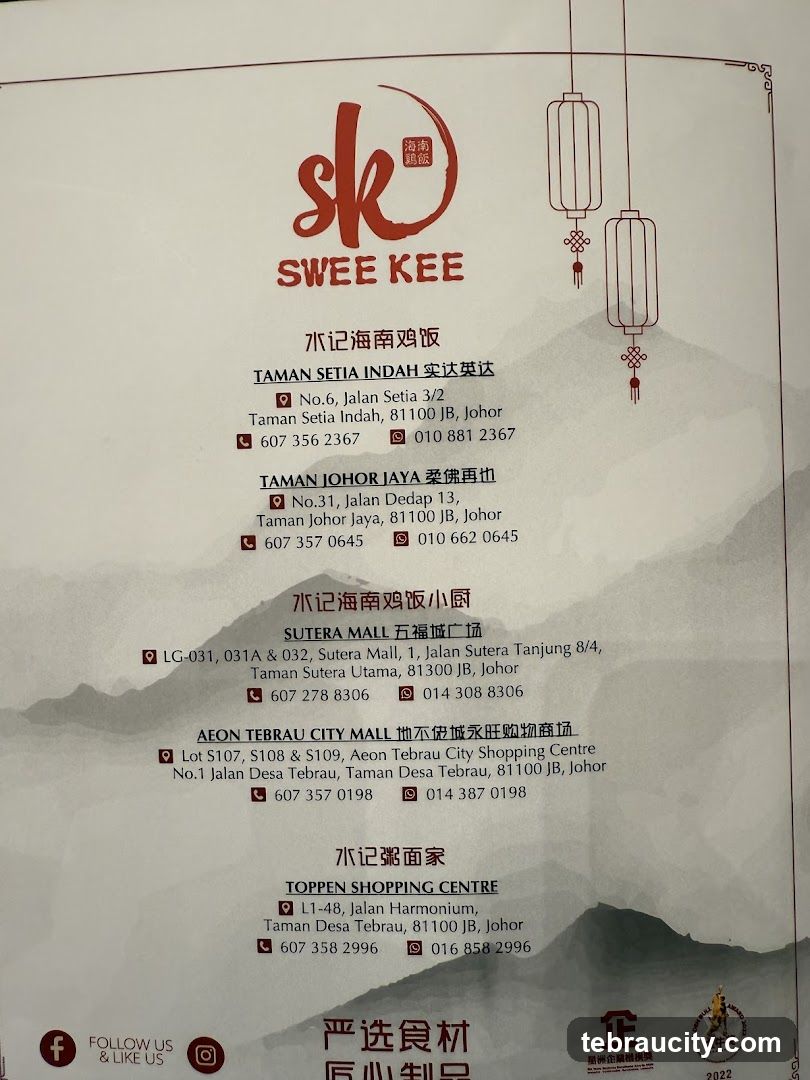 Swee Kee Locations