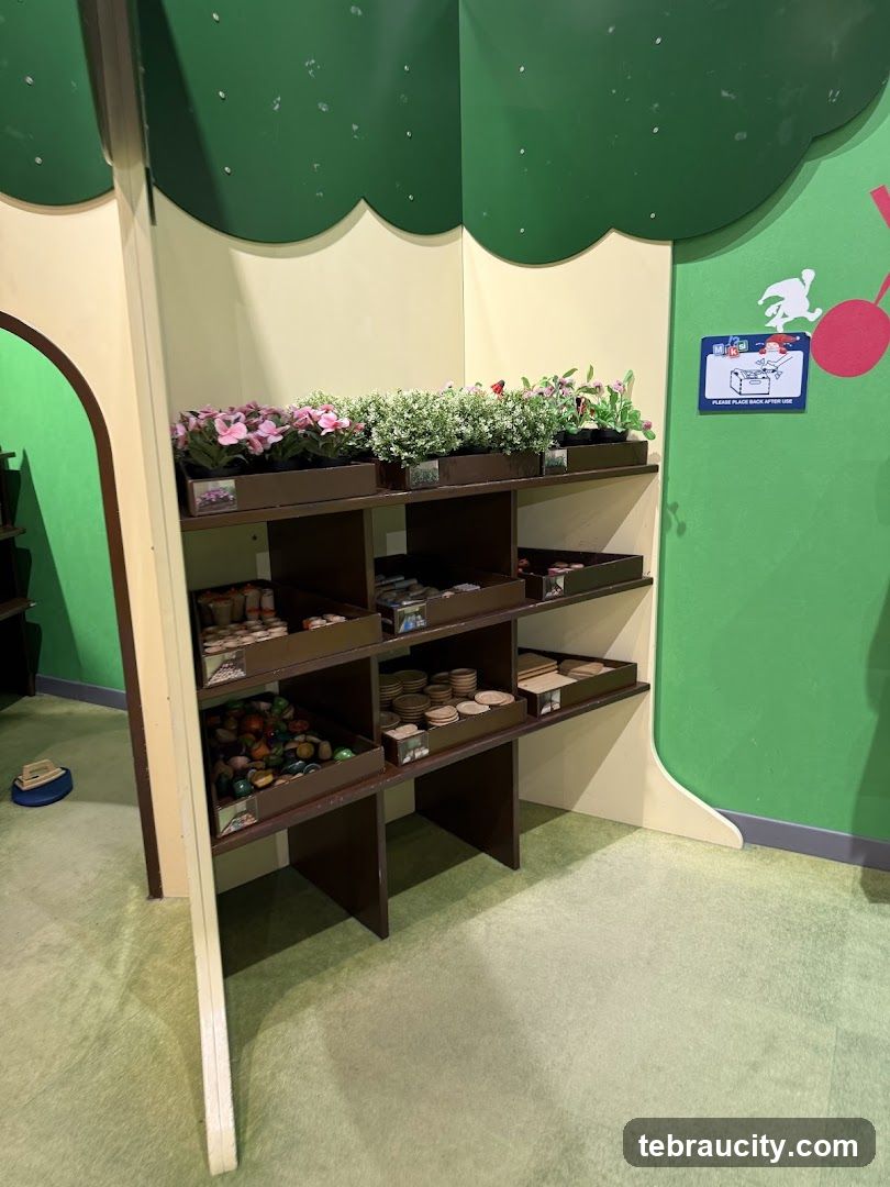 Children's Play Area Shelving