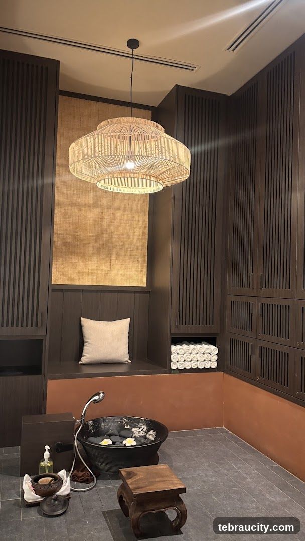 Spa Foot Soak Area