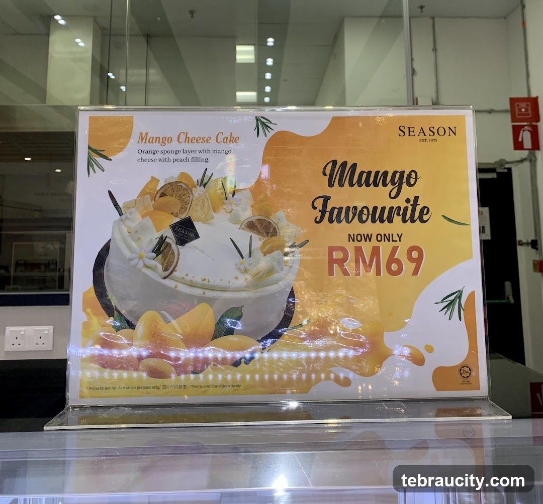 Mango Favourite Cake Promotion