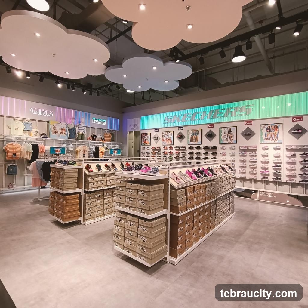 Children's Shoe Store Interior