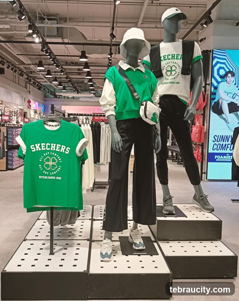 Skechers Store Display