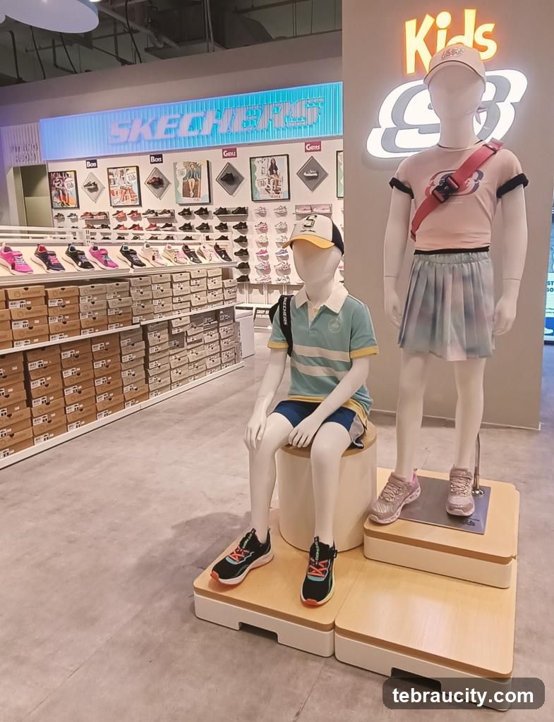 Skechers Kids Store Display