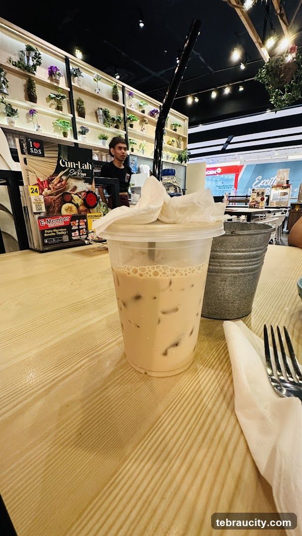 Iced Drink at a Cafe