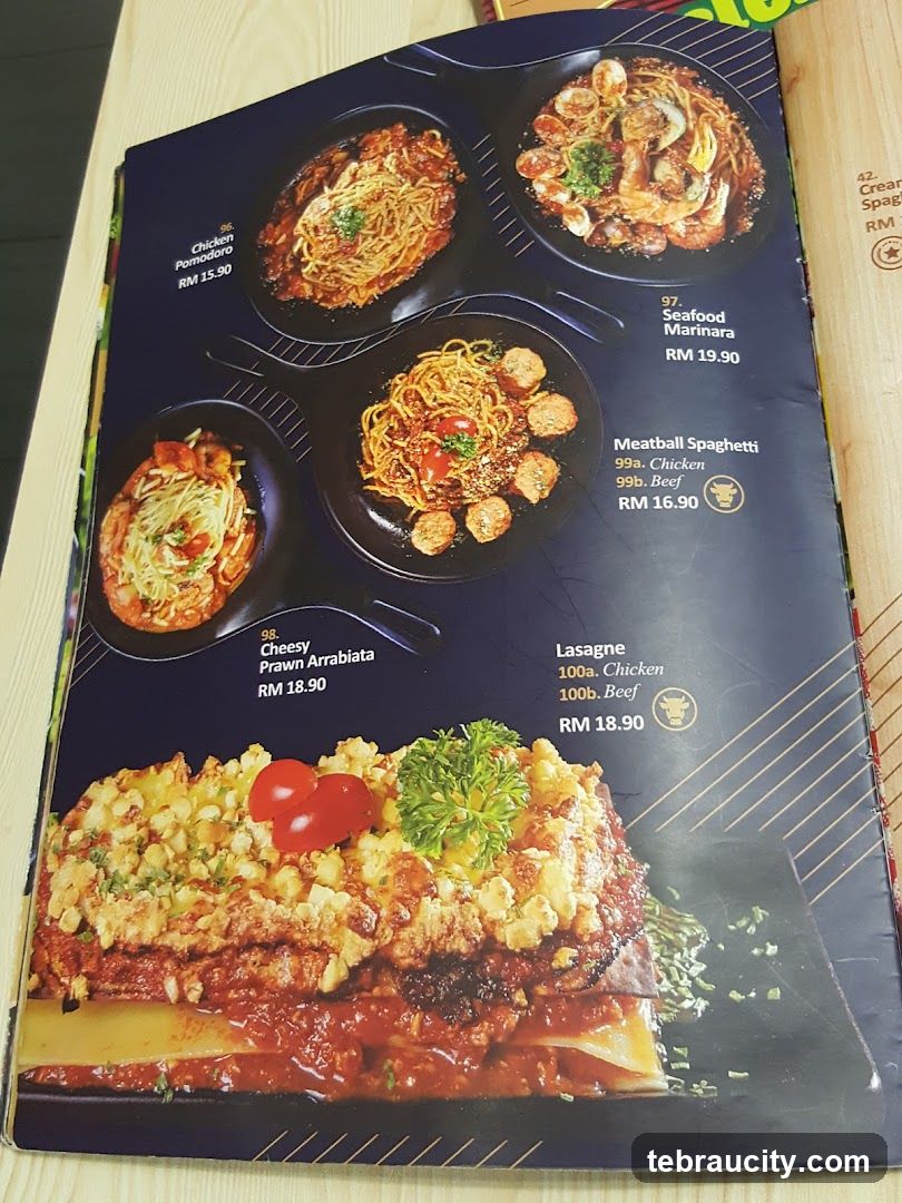 Menu Page