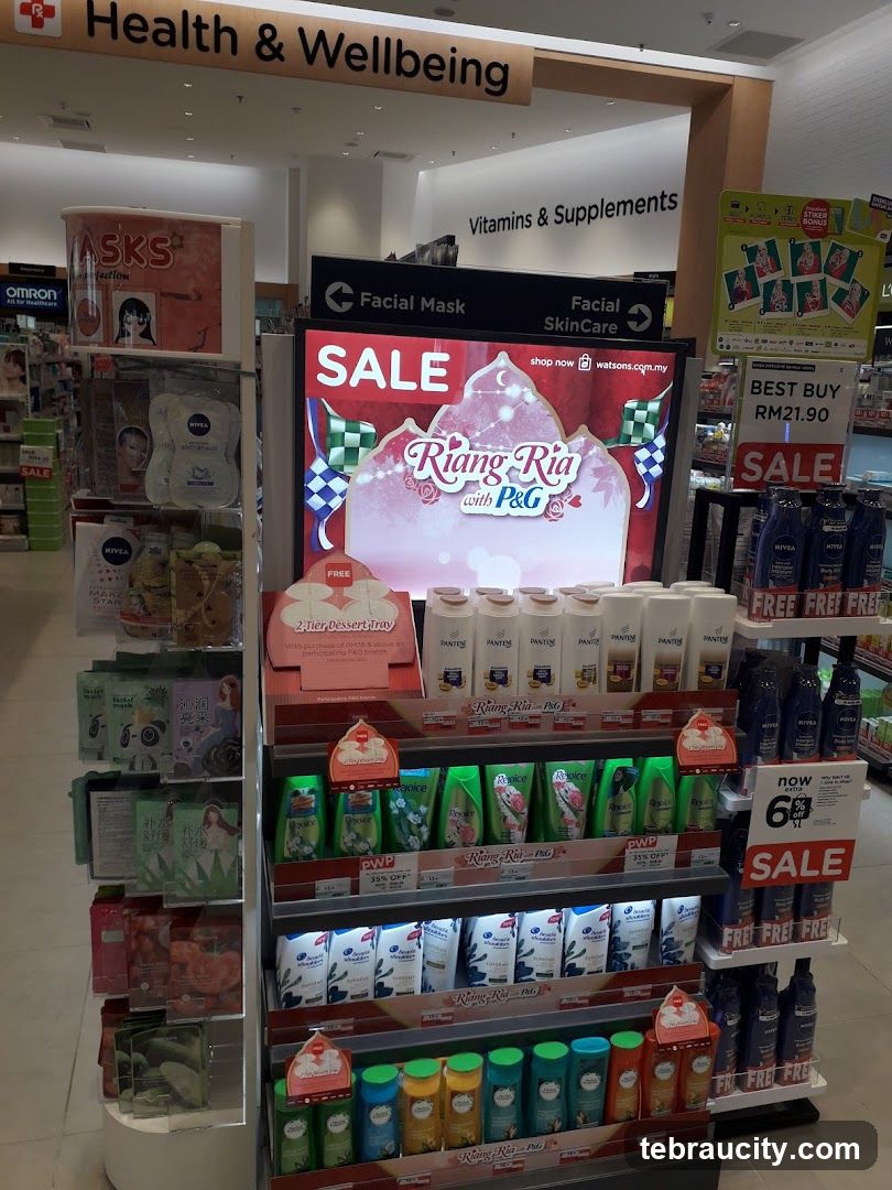 Health and Wellbeing Store Display