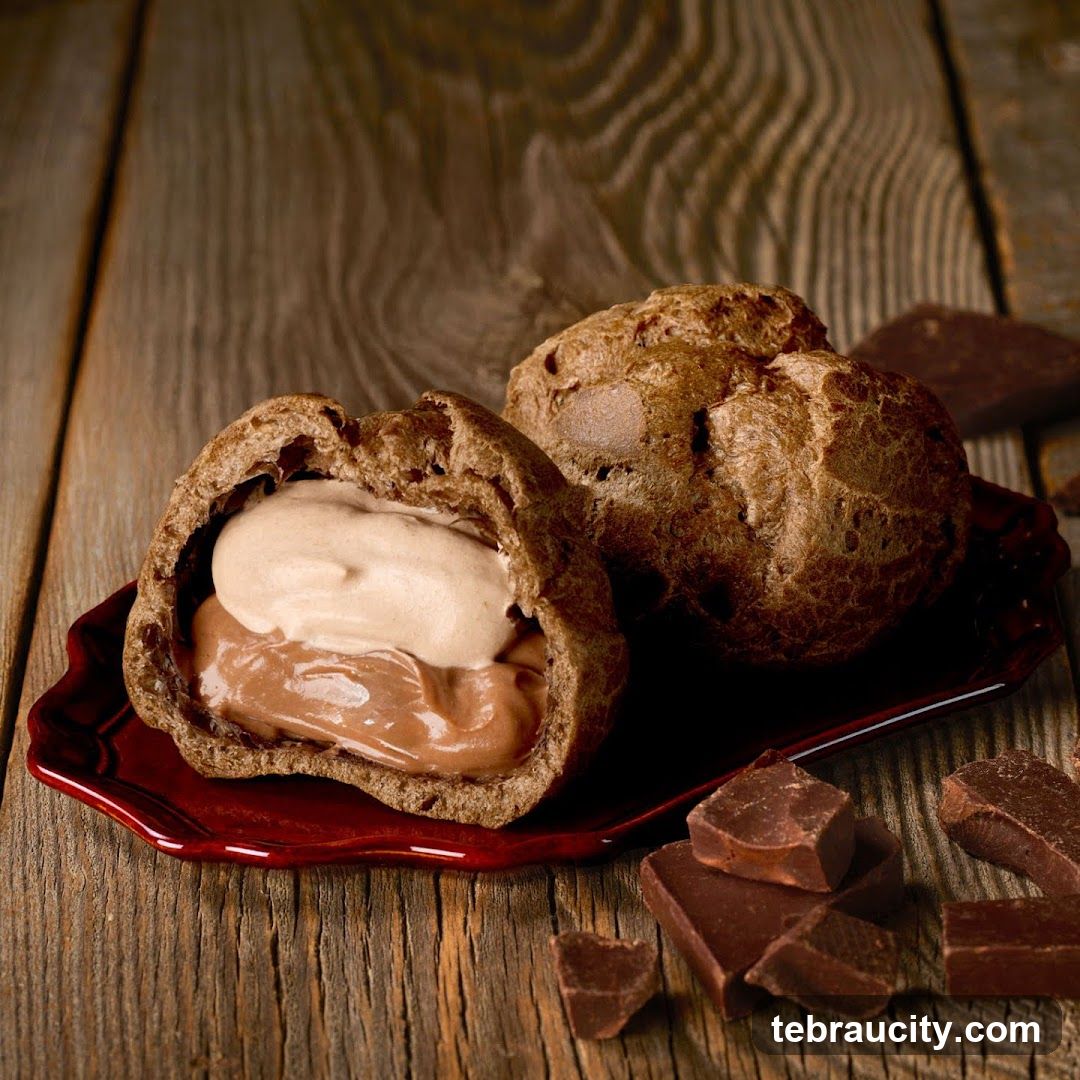 Chocolate Cream Puffs