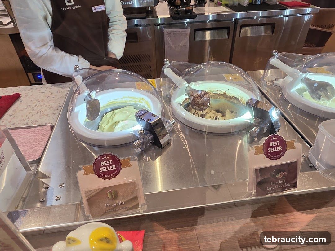 Gelato Display