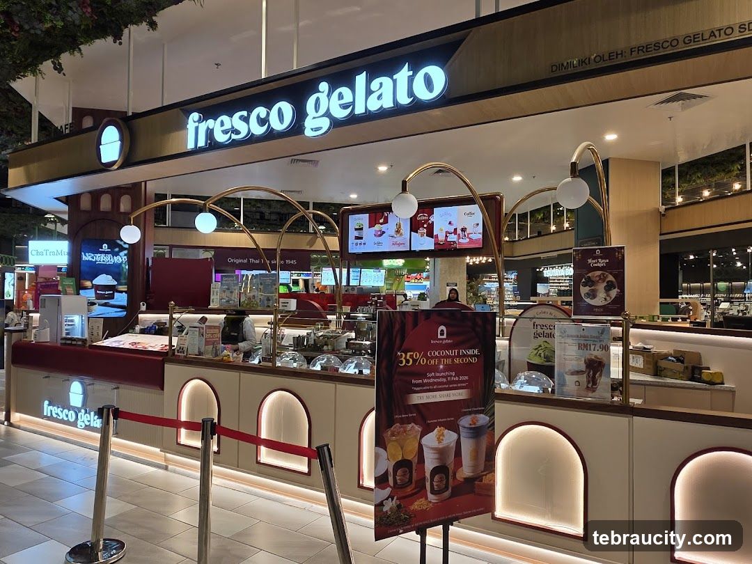 Fresco Gelato AEON Mall Tebrau City