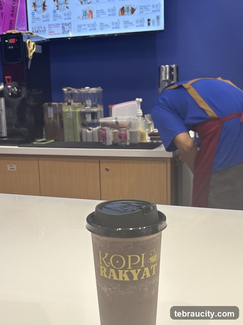 Beverage Shop Counter