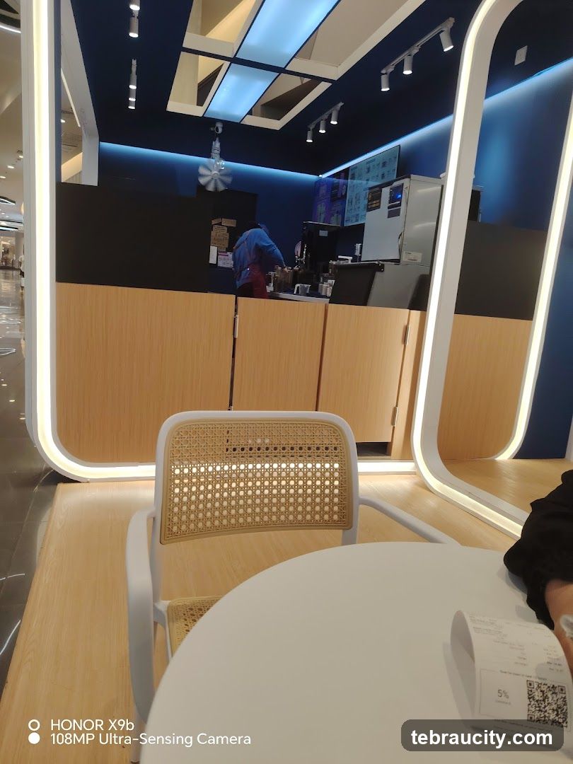 Cafe Interior with Seating