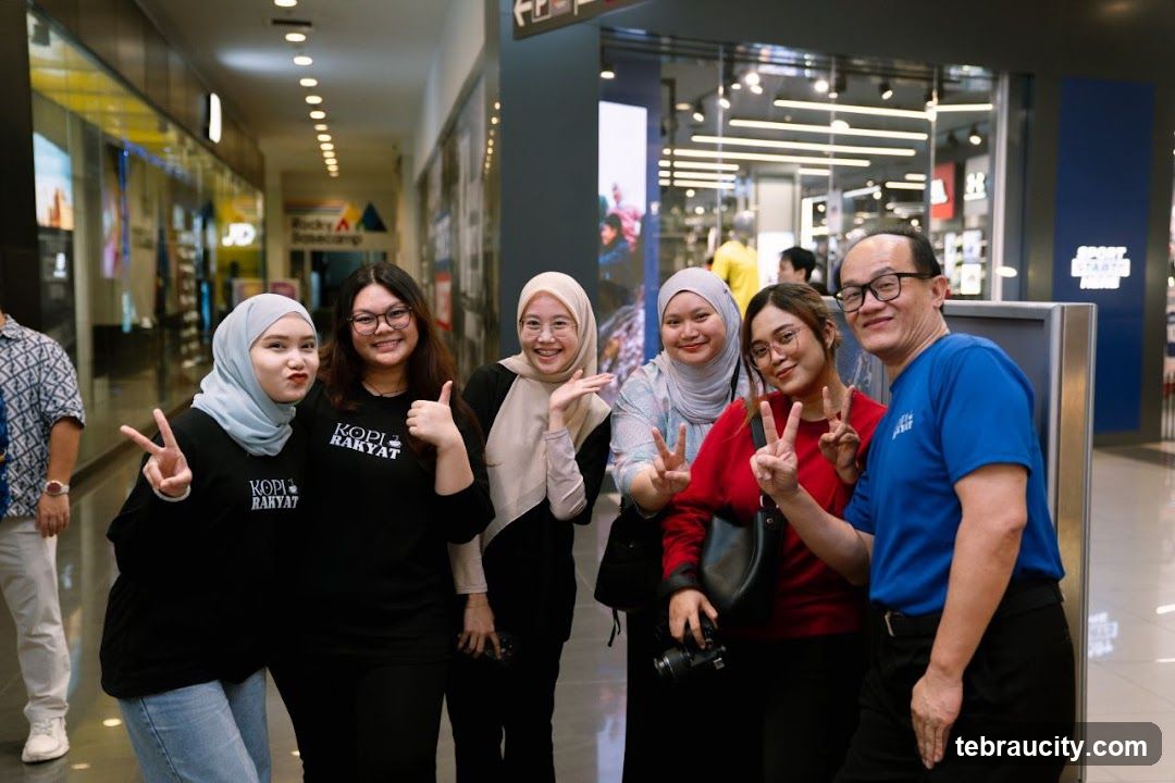 Group posing for a photo