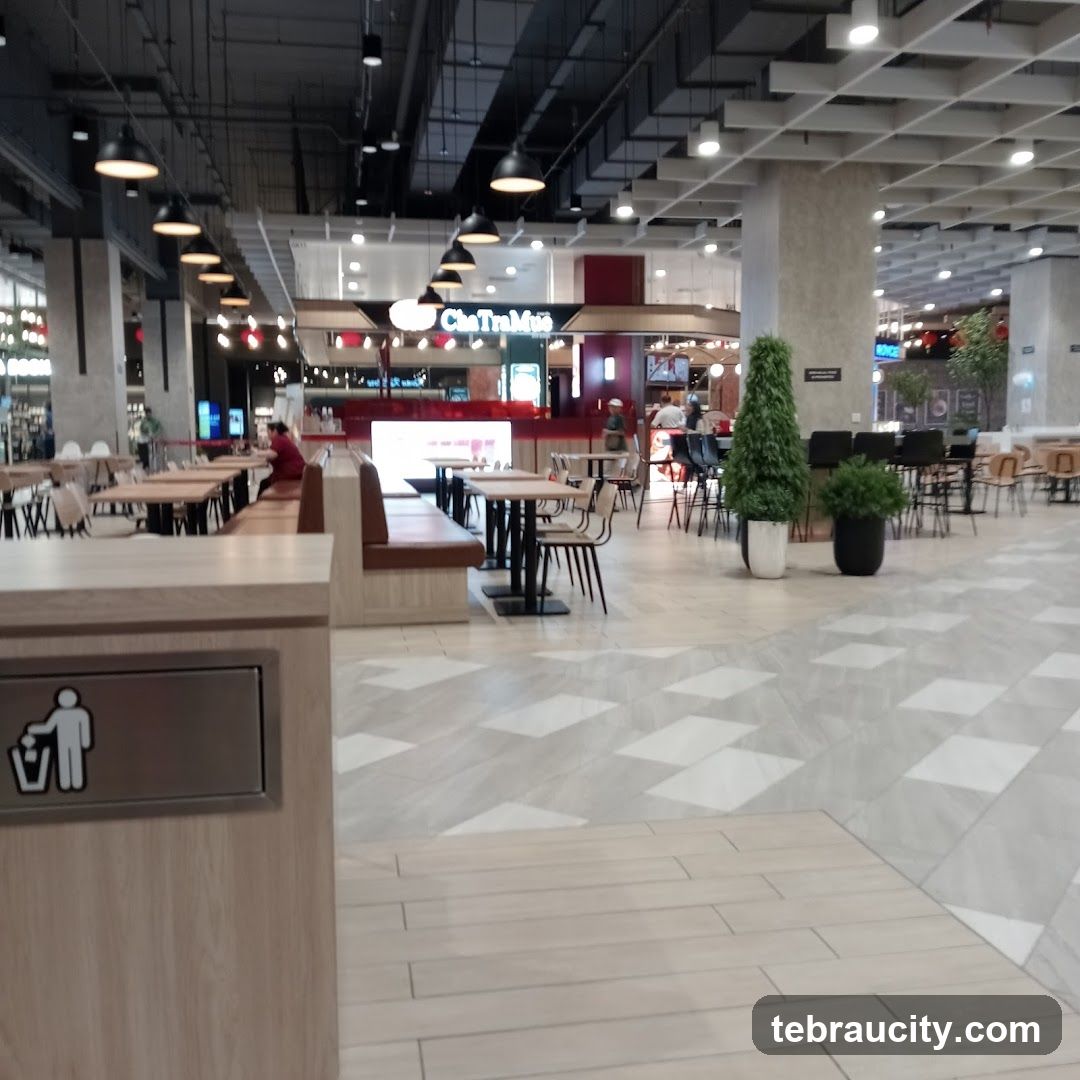 Food Court Seating Area