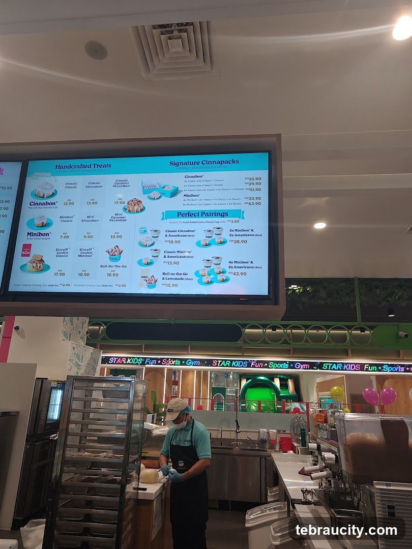 Cinnabon Menu