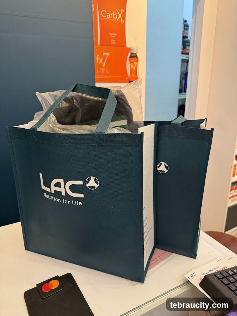 Shopping Bags with LAC Branding
