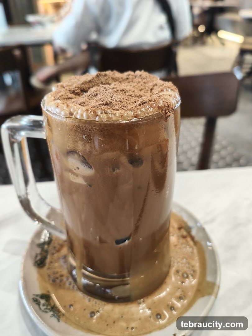 Iced Chocolate Drink