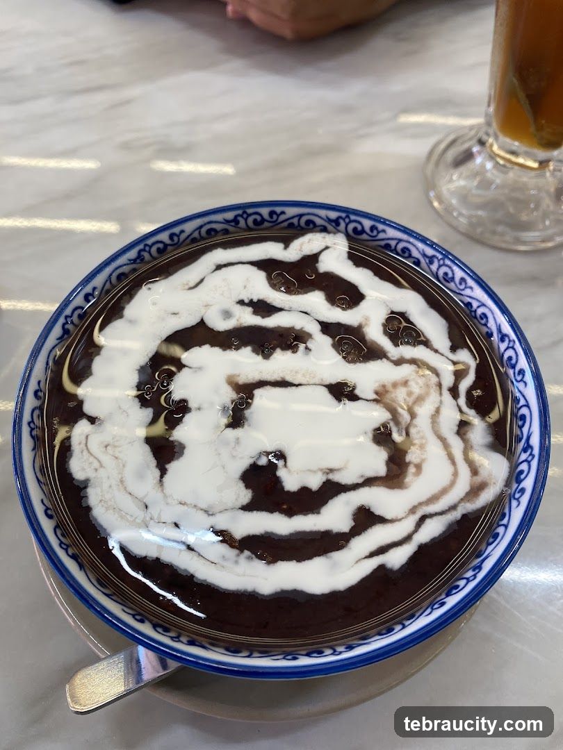 Red Bean Dessert with Coconut Milk