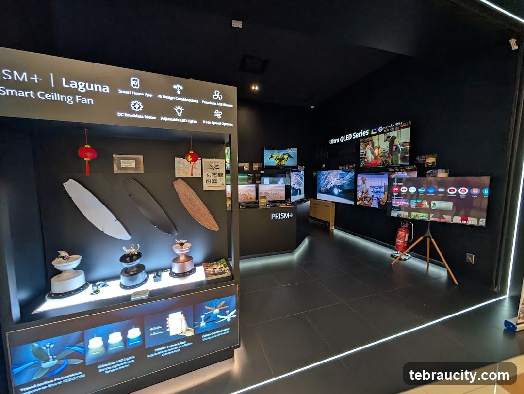 Electronics Store Display