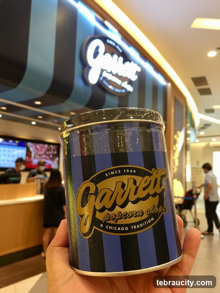 Garrett Popcorn Tin
