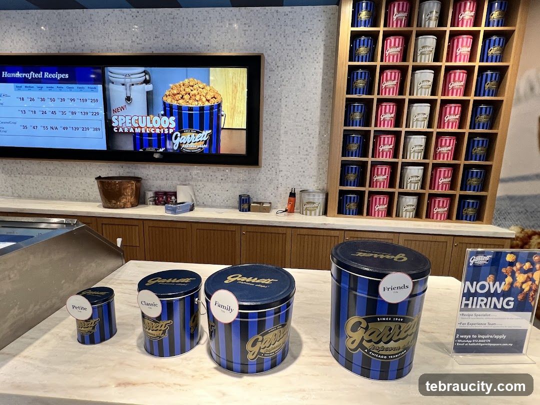 Garrett Popcorn Shop Display